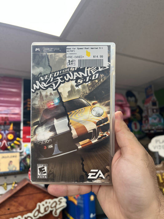 Need for Speed Most Wanted 5-1-0 - PSP CiB