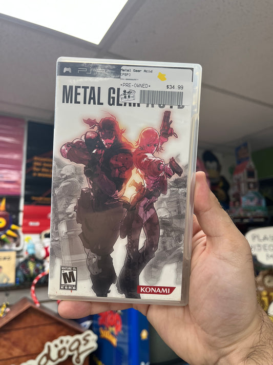 Metal Gear Acid - PSP CiB