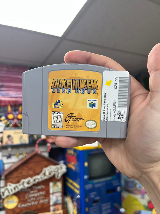 Duke Nukem Zero Hour - N64 Loose
