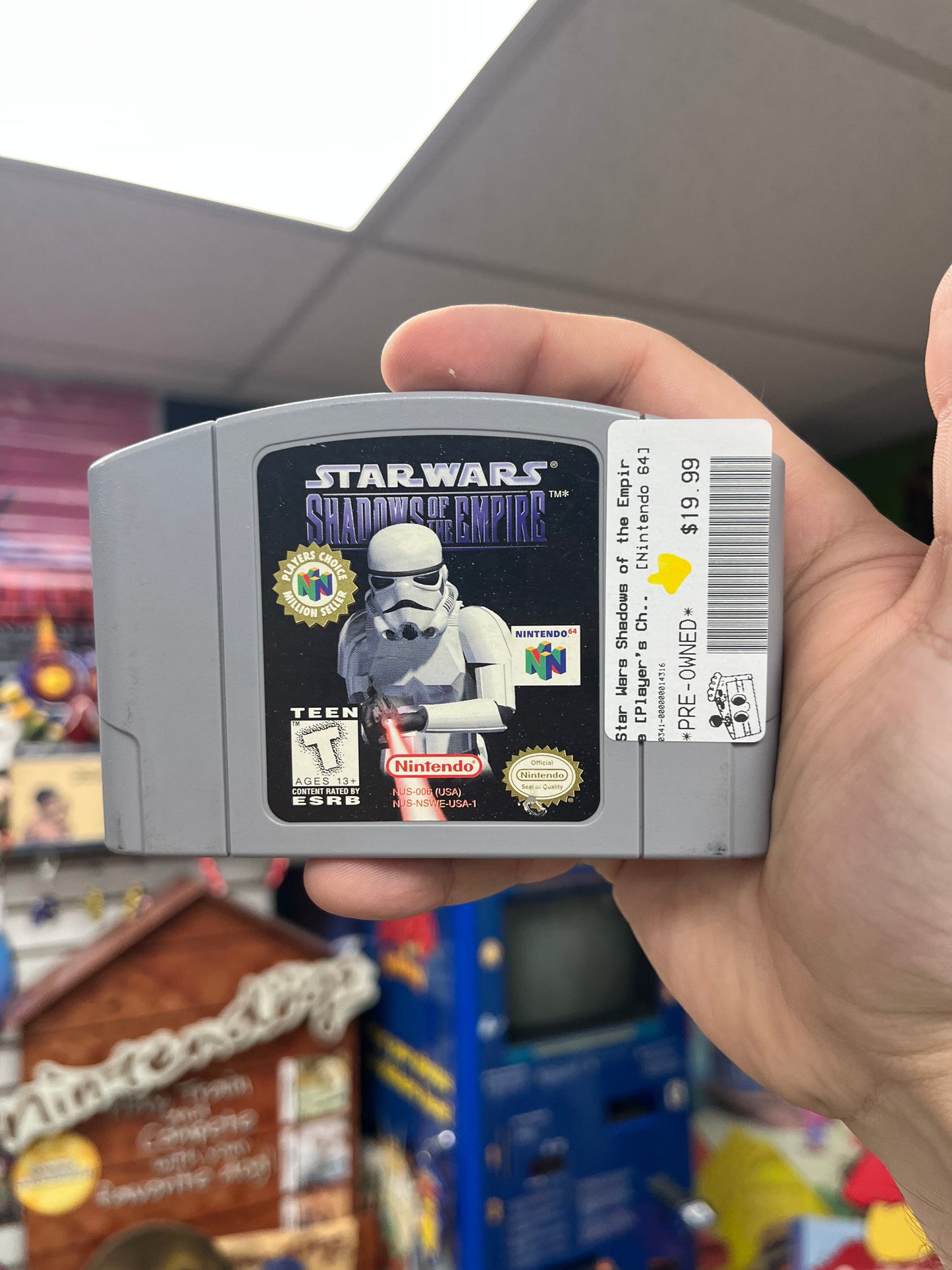 Star Wars Shadows of the Empire [Player's Choice] - N64 loose