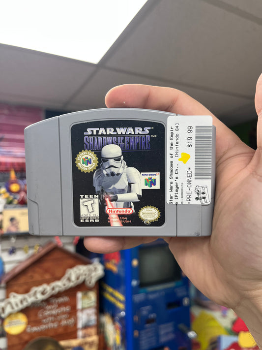 Star Wars Shadows of the Empire [Player's Choice] - N64 loose