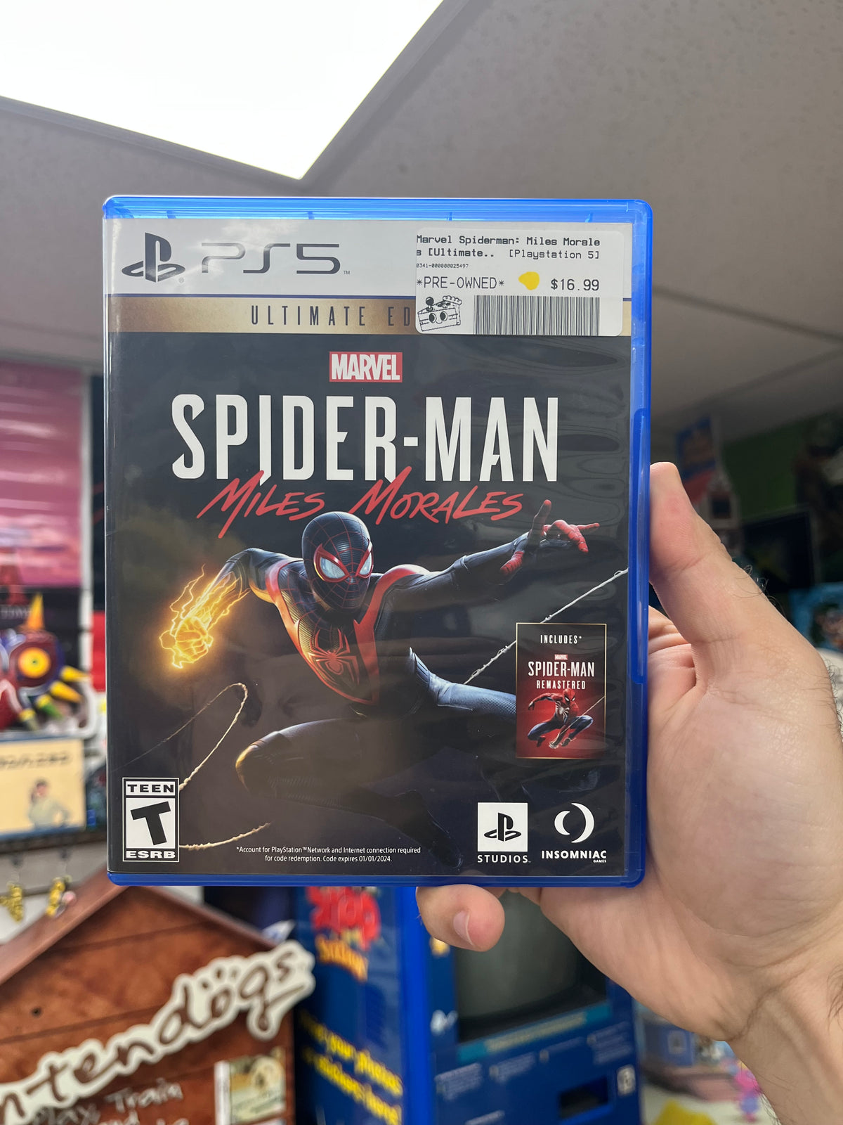 Spiderman Miles Morales [Ultimate Edition] - PS5 CiB