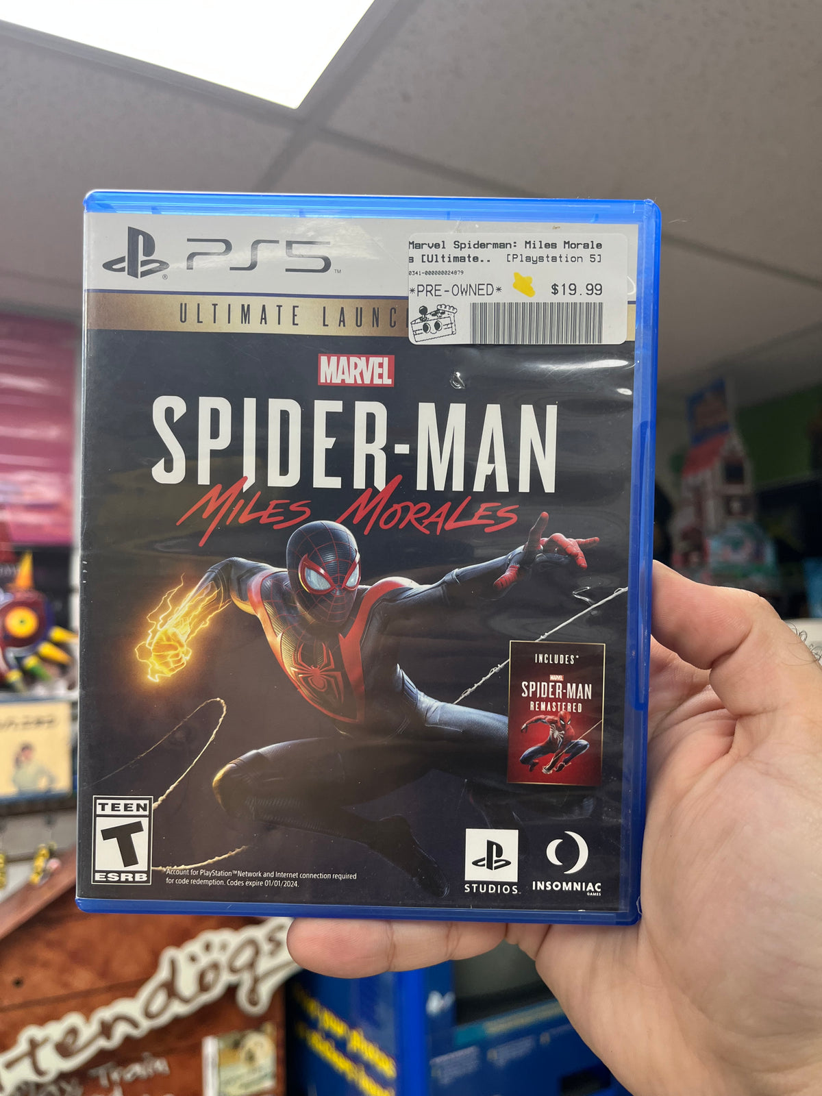 Spiderman: Miles Morales [Ultimate Launch Edition] - PS5 CiB