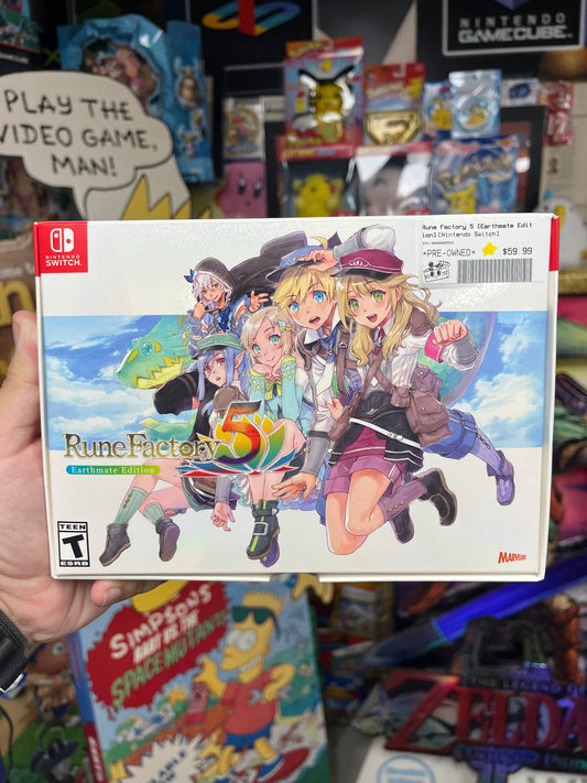 Rune Factory 5 [Earthmate Edition] - Switch CiB