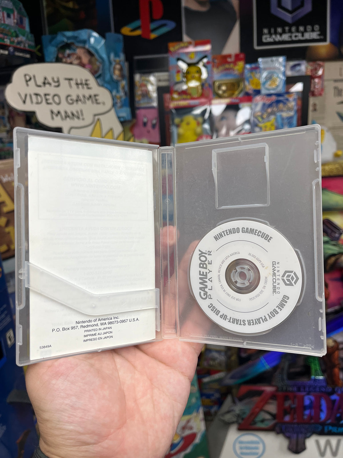 Gameboy Player w/ Startup Disc - GameCube