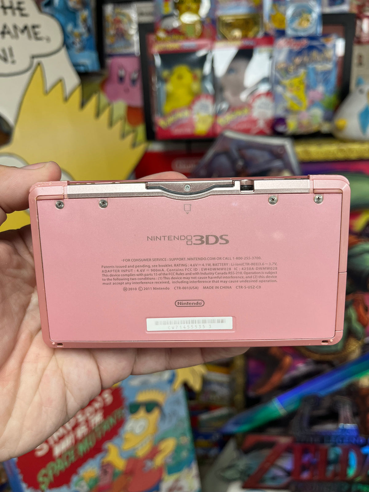 Nintendo 3DS Pearl Pink