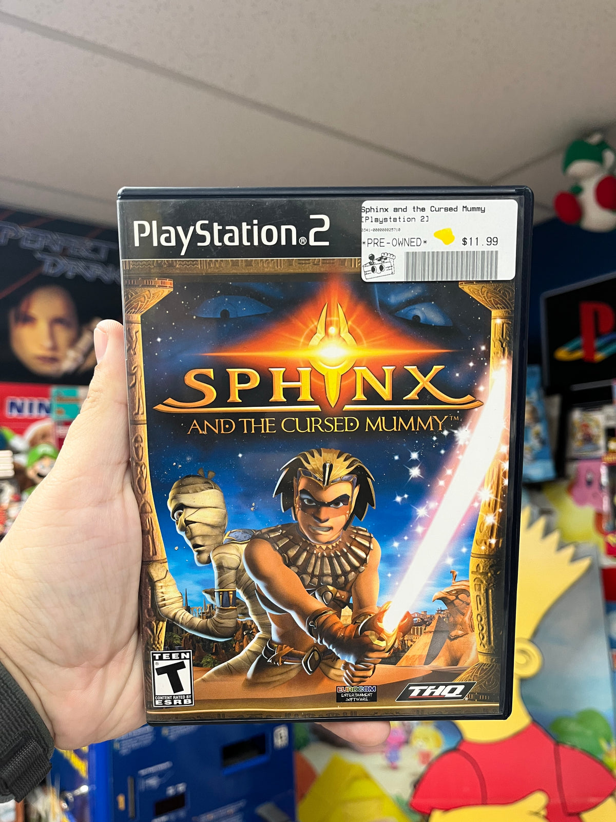 Sphinx and the Cursed Mummy - PS2 CiB