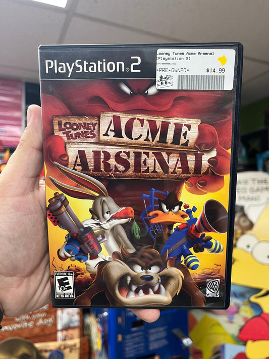 Looney Tunes Acme Arsenal - PS2 CiB