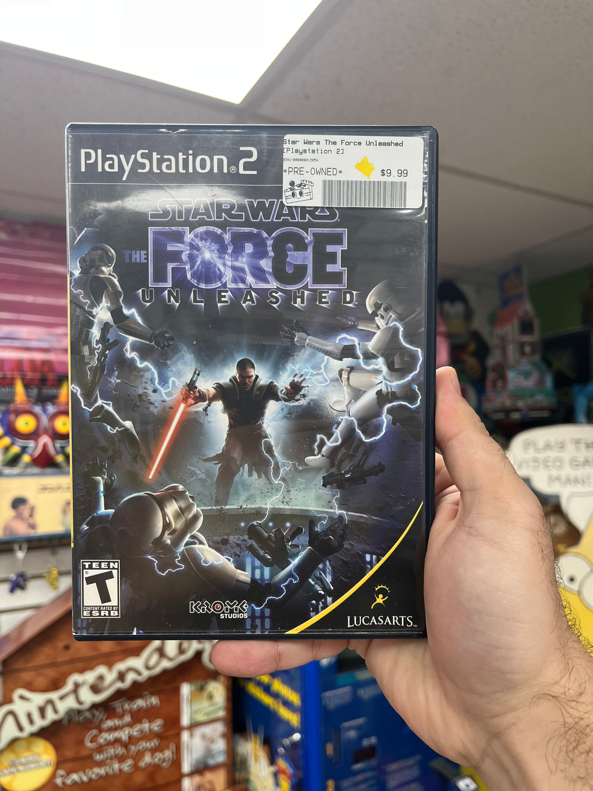 Star Wars The Force Unleashed - PS2 CiB