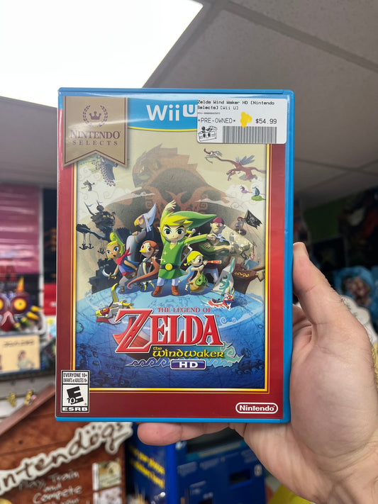 Zelda Wind Waker HD [Nintendo Selects] - Wii U CiB