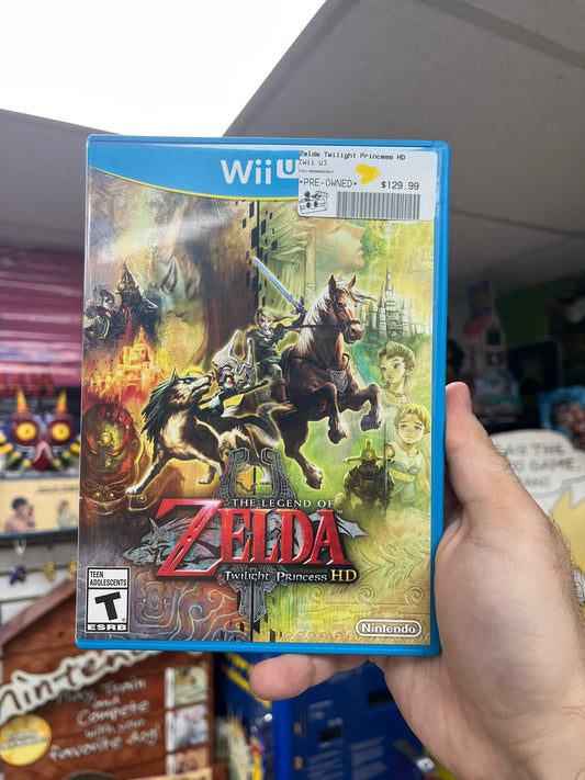 Zelda Twilight Princess HD - Wii U CiB