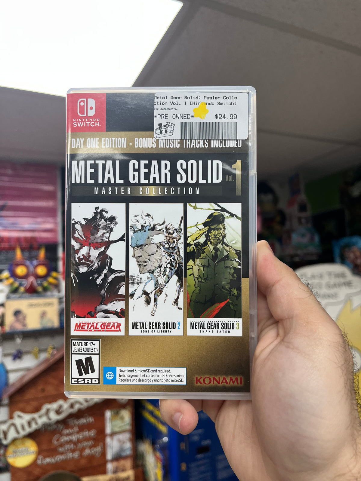 Metal Gear Solid: Master Collection Vol. 1 - Switch CiB