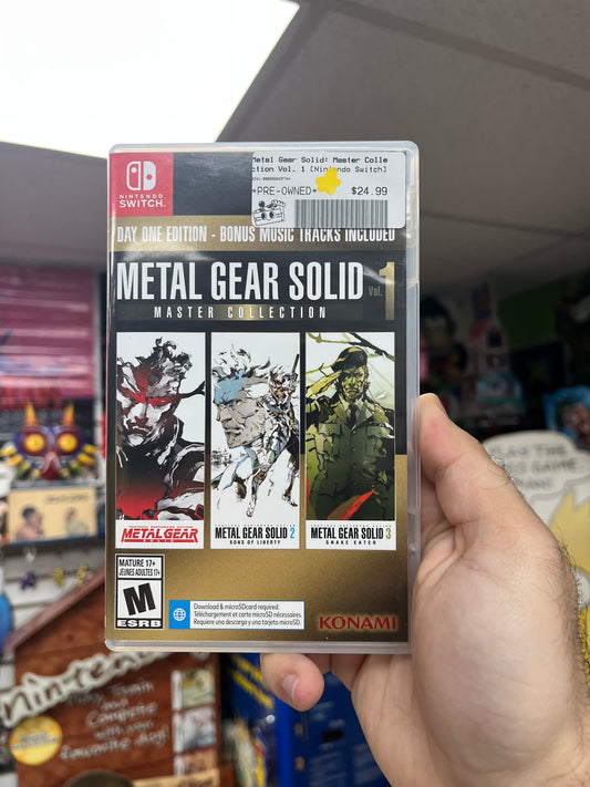 Metal Gear Solid: Master Collection Vol. 1 - Switch CiB