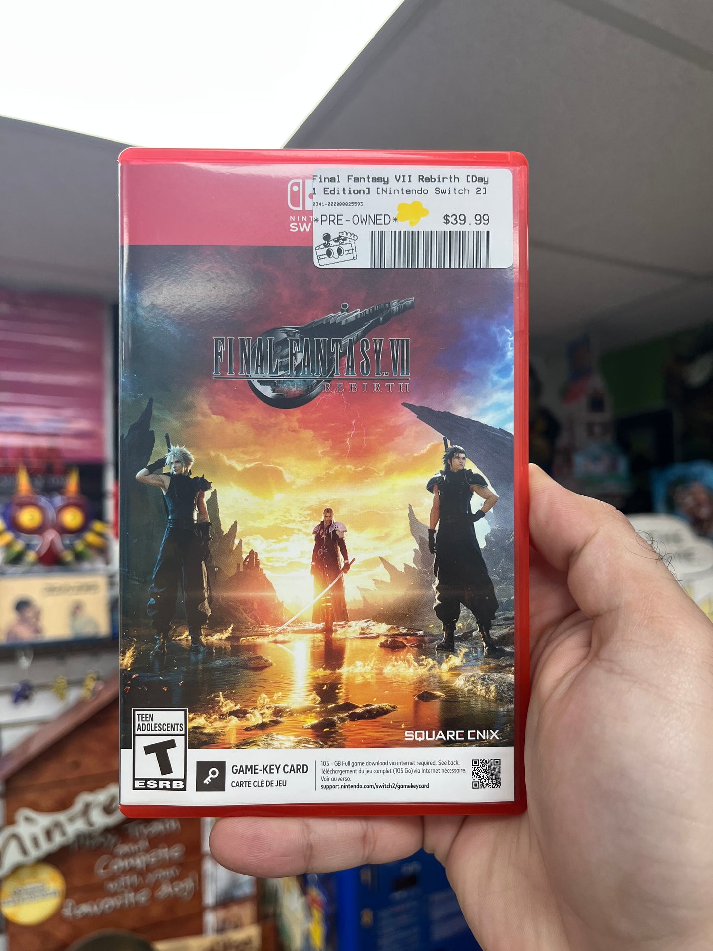 Final Fantasy VII Rebirth [Day 1 Edition] - Switch 2 CiB