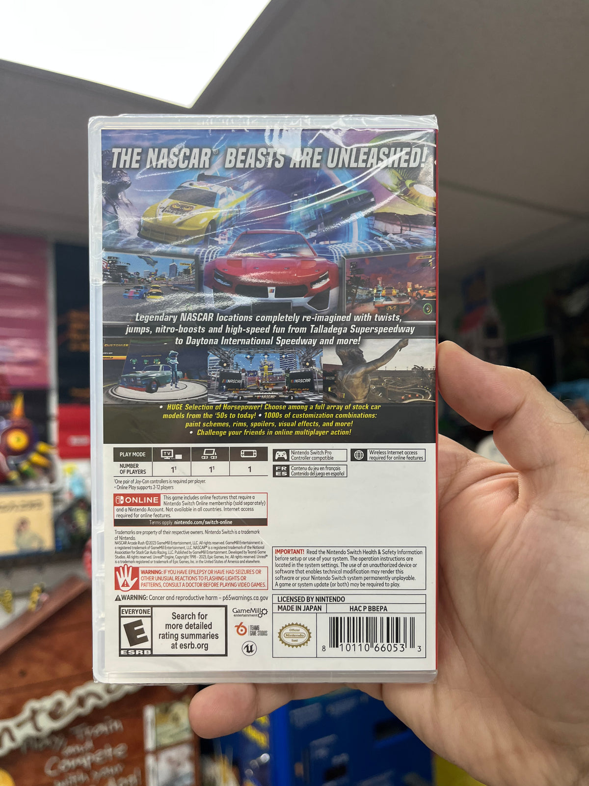 Nascar Arcade Rush - Switch Sealed