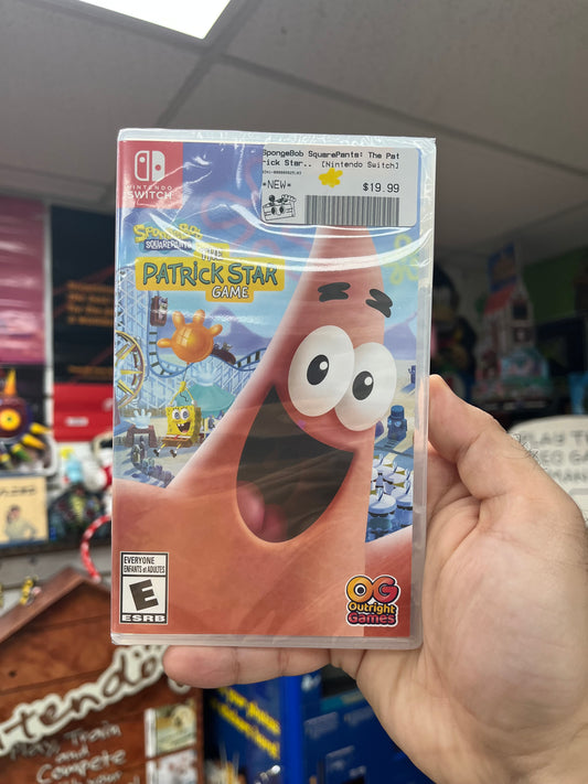 Spongebob Squarepants: The Patrick Star Game - Switch Sealed
