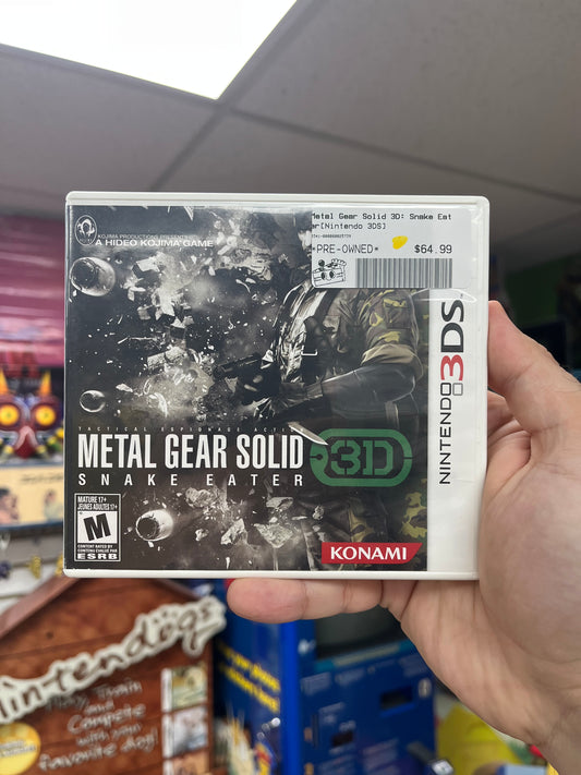 Metal Gear Solid 3D: Snake Eater - 3DS CiB