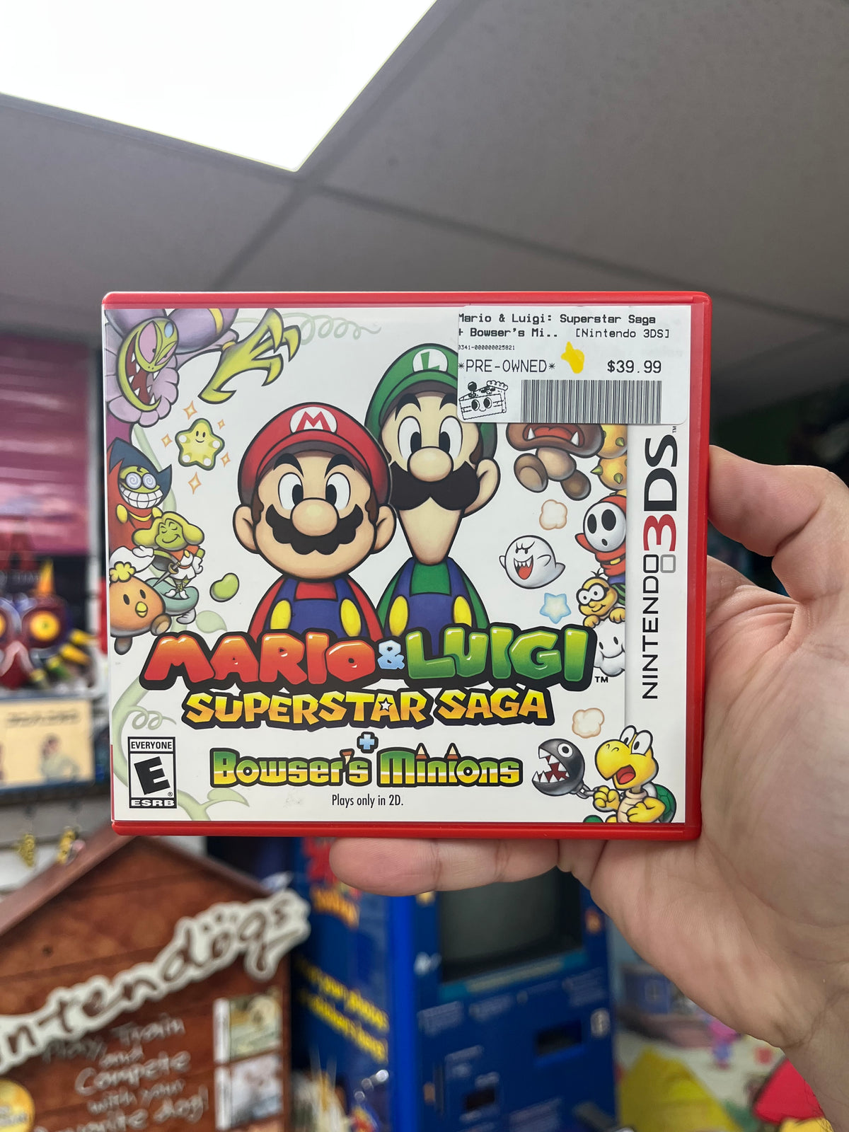 Mario & Luigi: Superstar Saga + Bowser's Minions - 3DS CiB