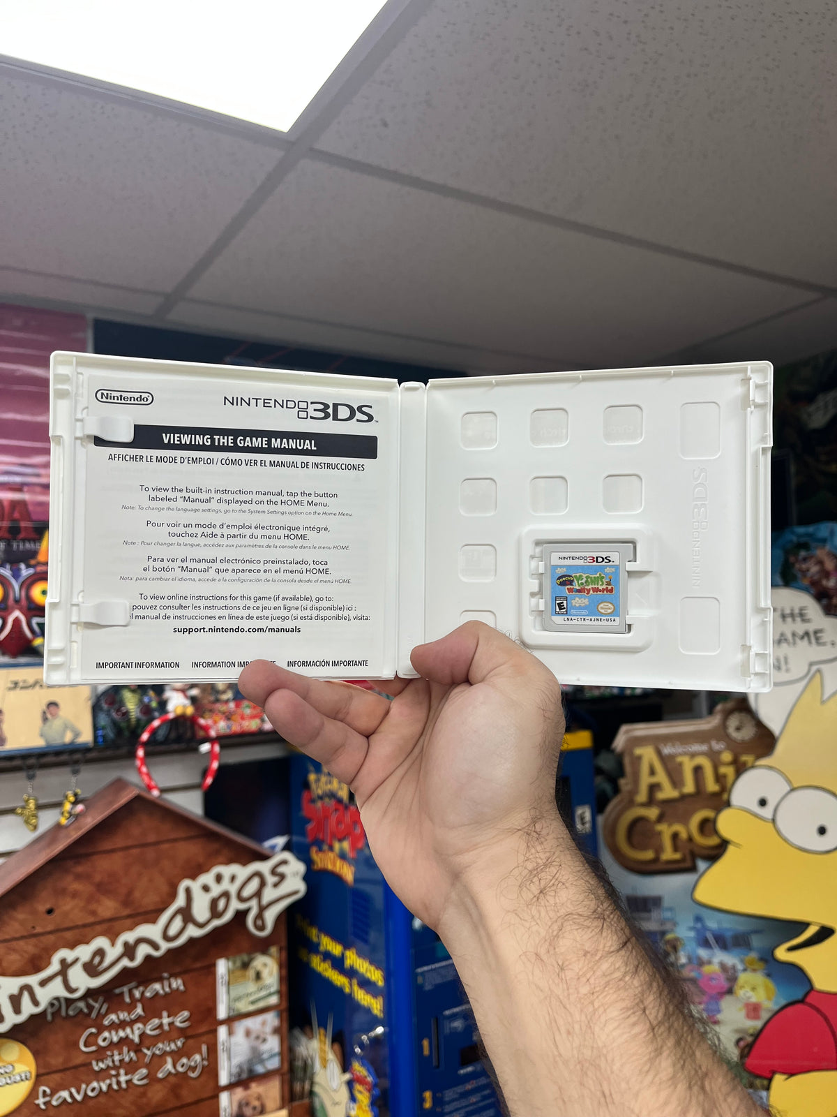 Poochy & Yoshi's Woolly World - 3DS CiB