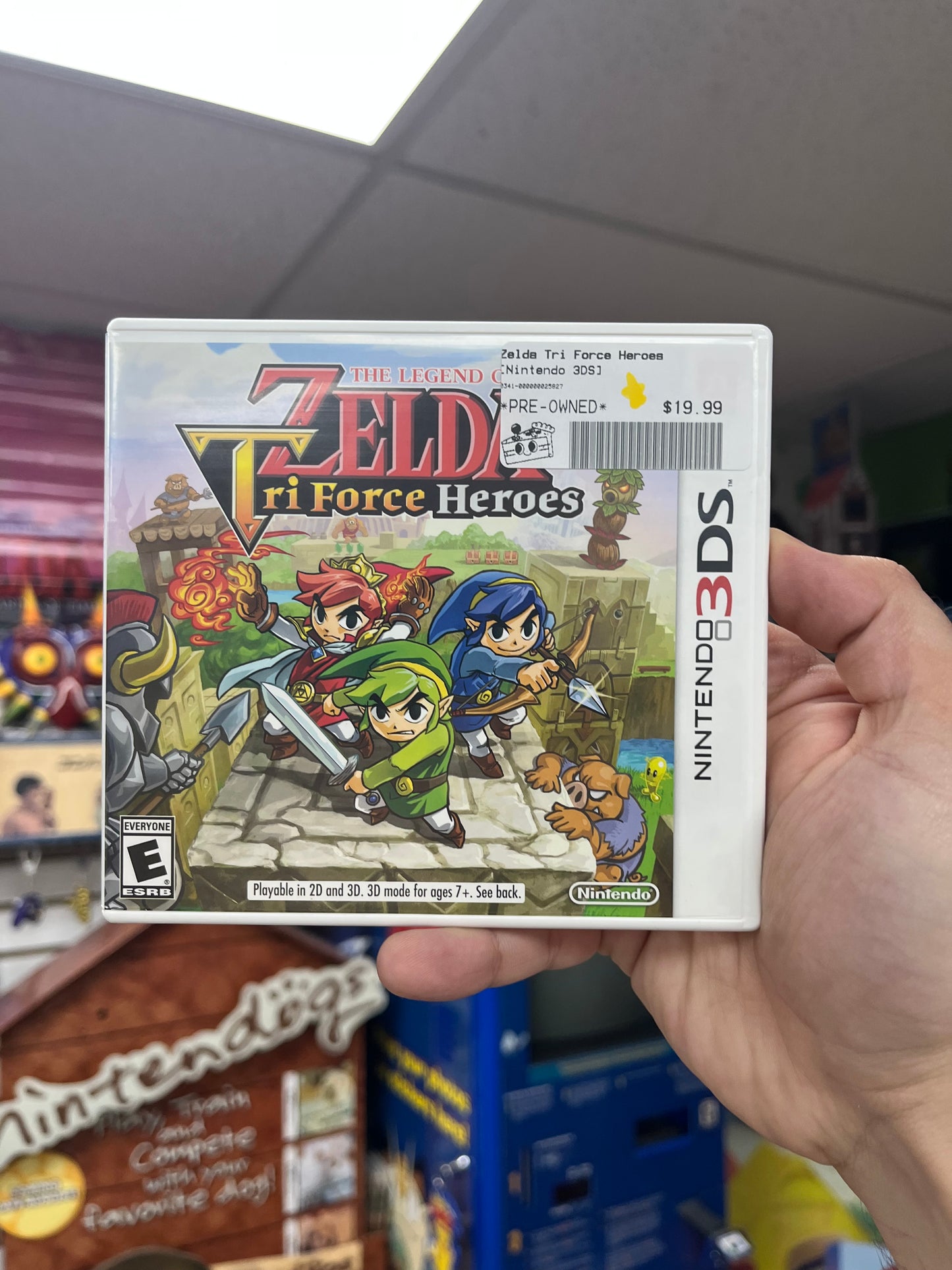 Zelda Tri Force Heroes - 3DS CiB