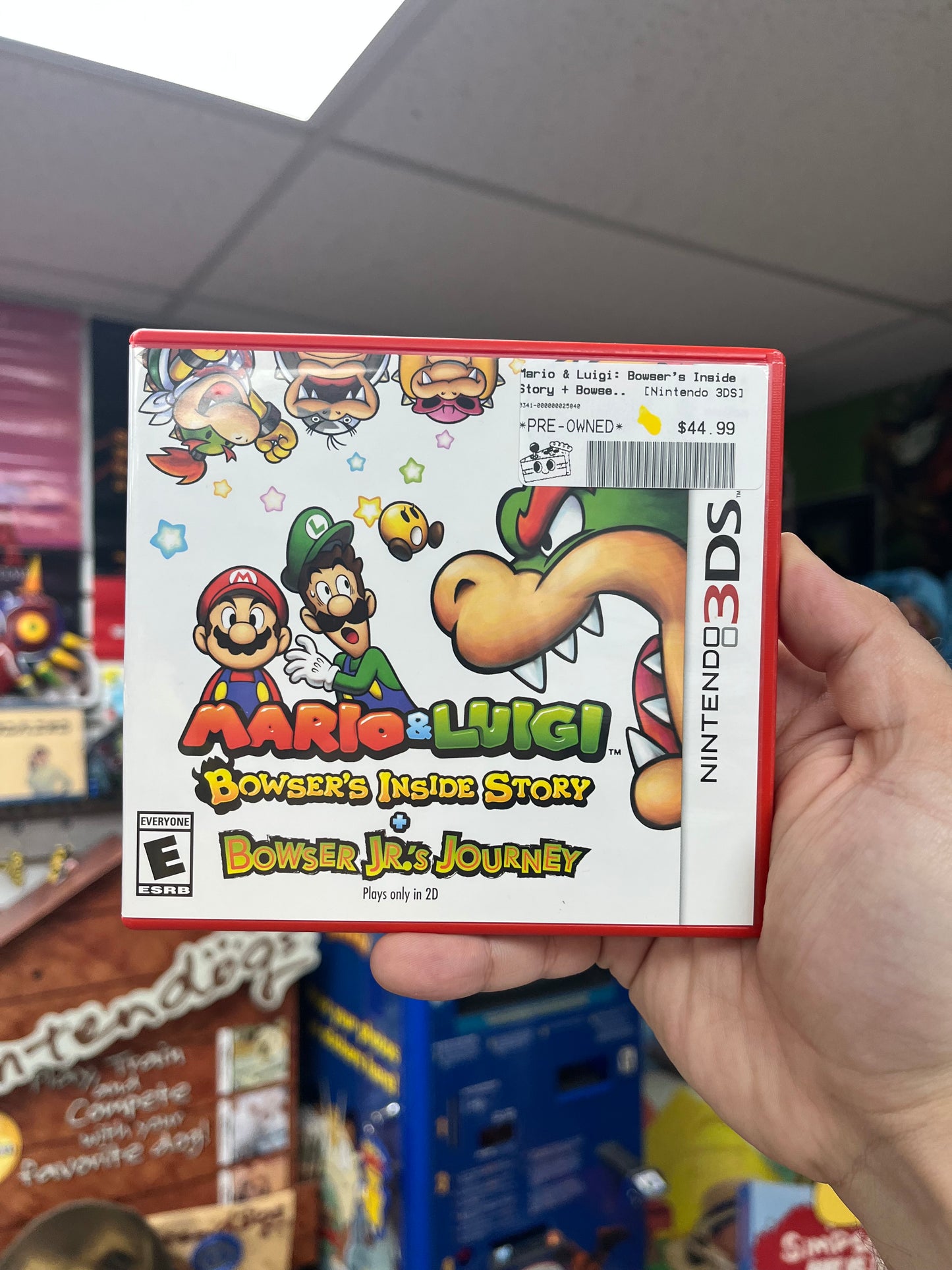 Mario & Luigi: Bowser's Inside Story + Bowser Jr.'s Journey - 3DS CiB