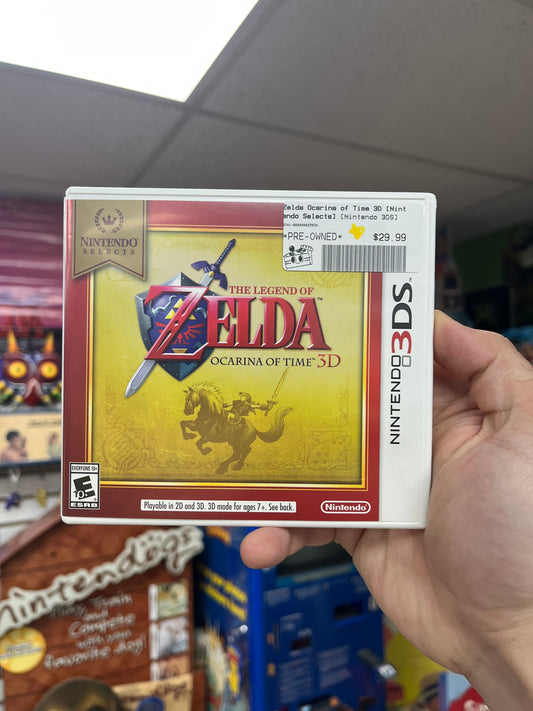 Zelda Ocarina of Time 3D [Nintendo Selects] - 3DS CiB