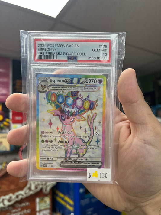 Pokemon TCG SVP175 Espeon ex PSA 10