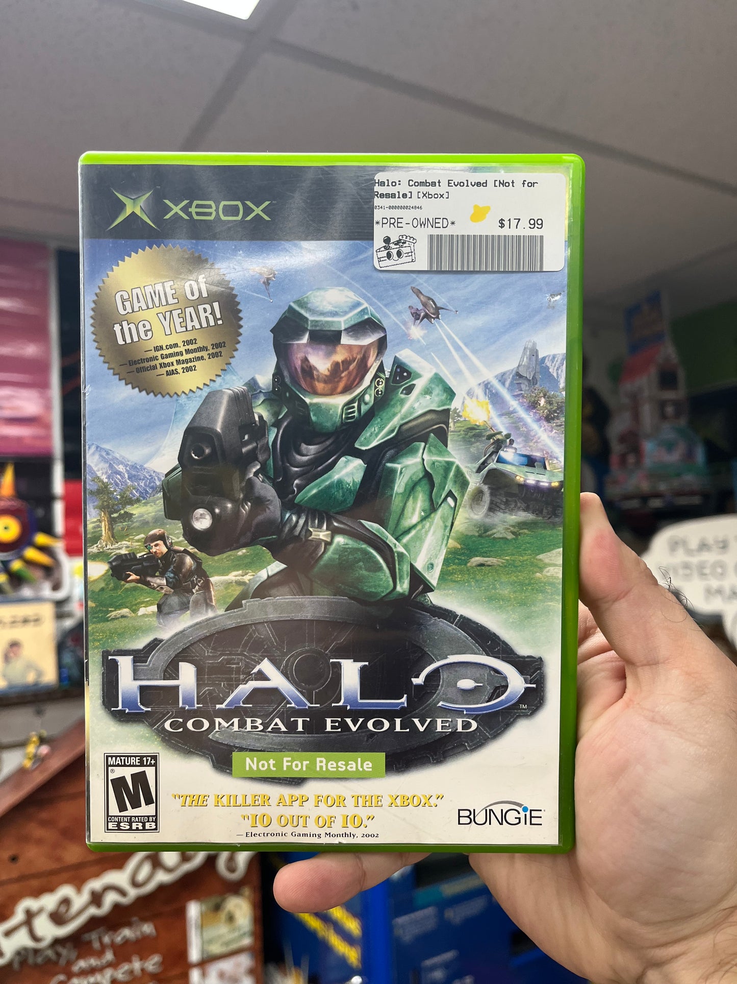 Halo: Combat Evolved [Not for Resale] - Xbox CiB