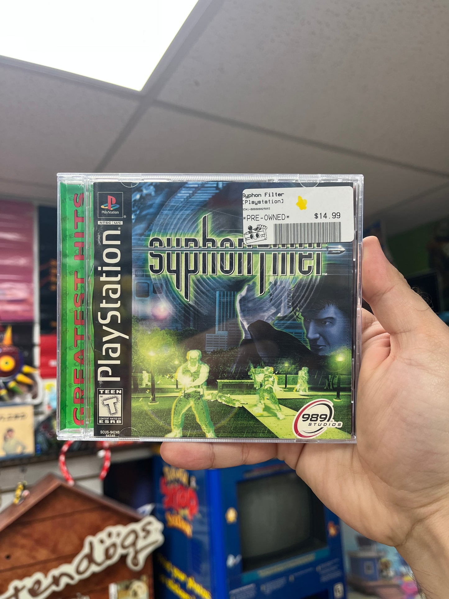 Syphon Filler [Greatest Hits] - PS1 CiB
