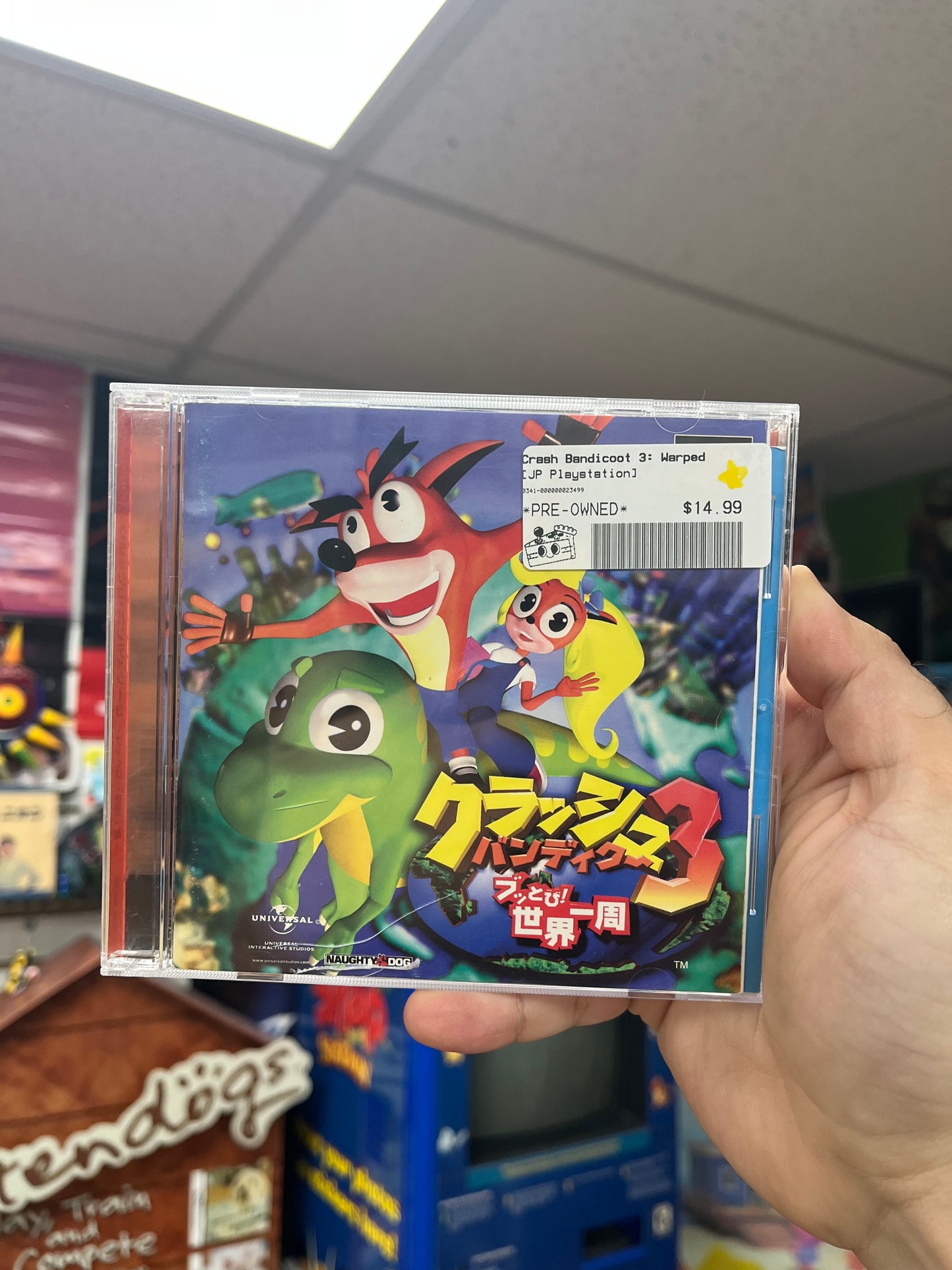 Crash Bandicoot 3: Warped - JP PS1 CiB