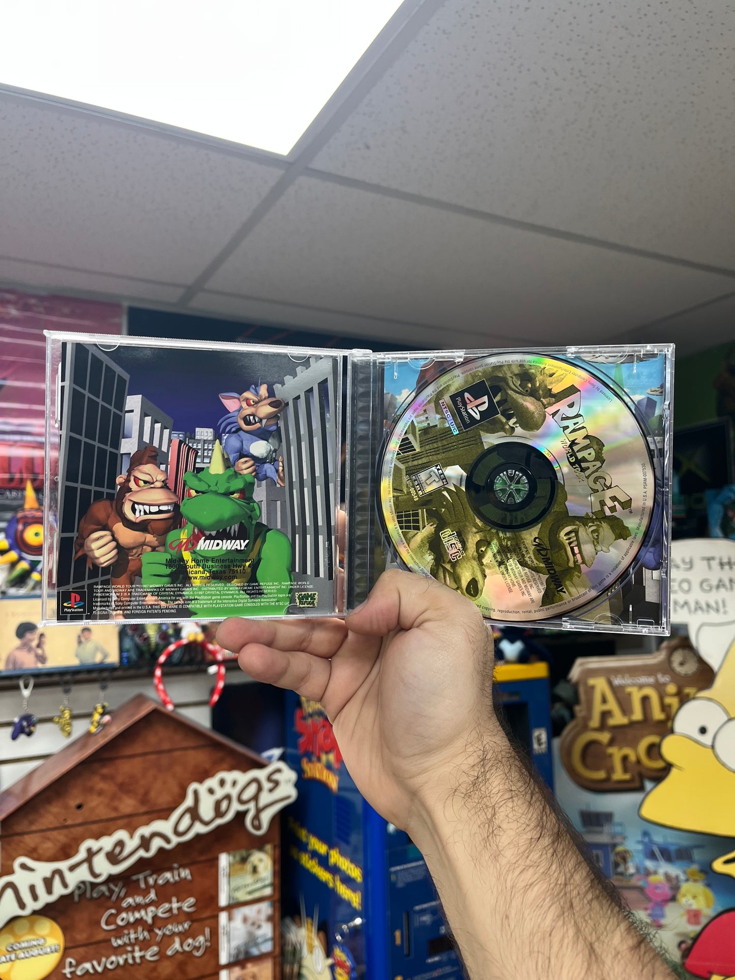 Rampage World Tour - PS1 CiB
