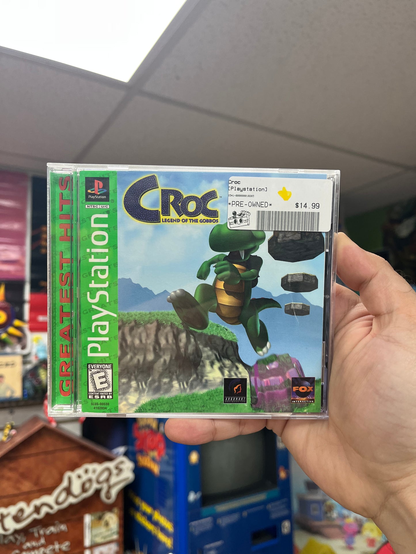 Croc [Greatest Hits] - PS1 CiB