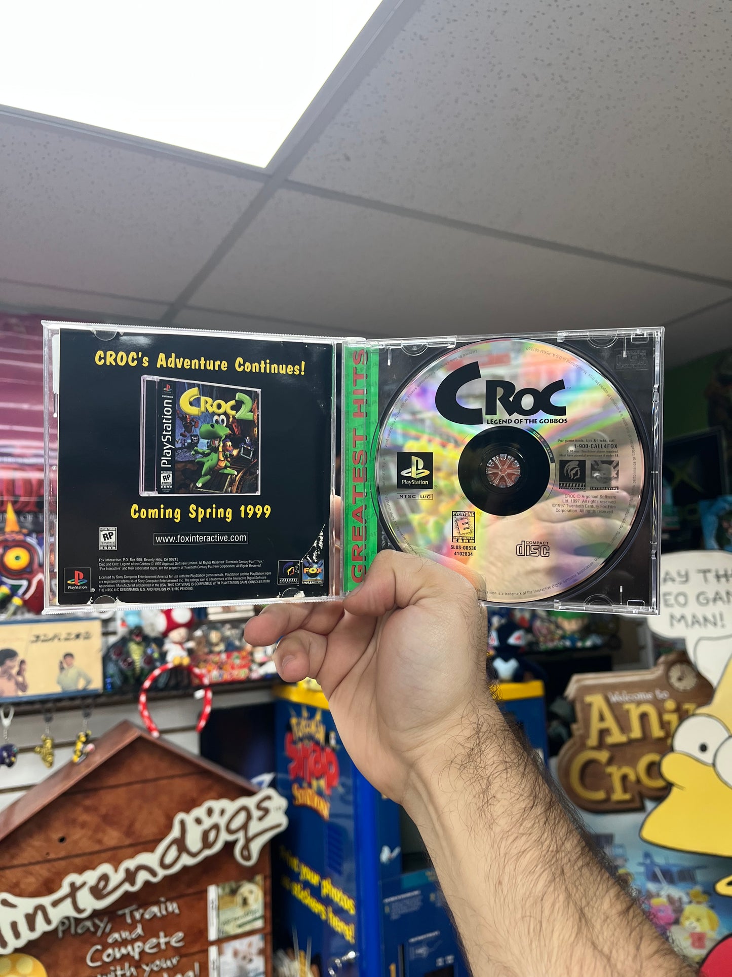 Croc [Greatest Hits] - PS1 CiB