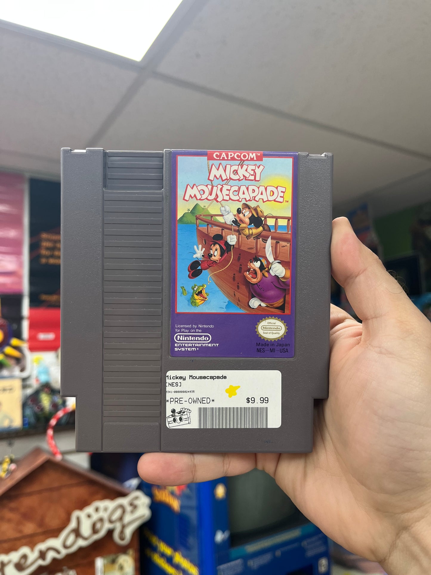 Mickey Mousecapade - NES Loose