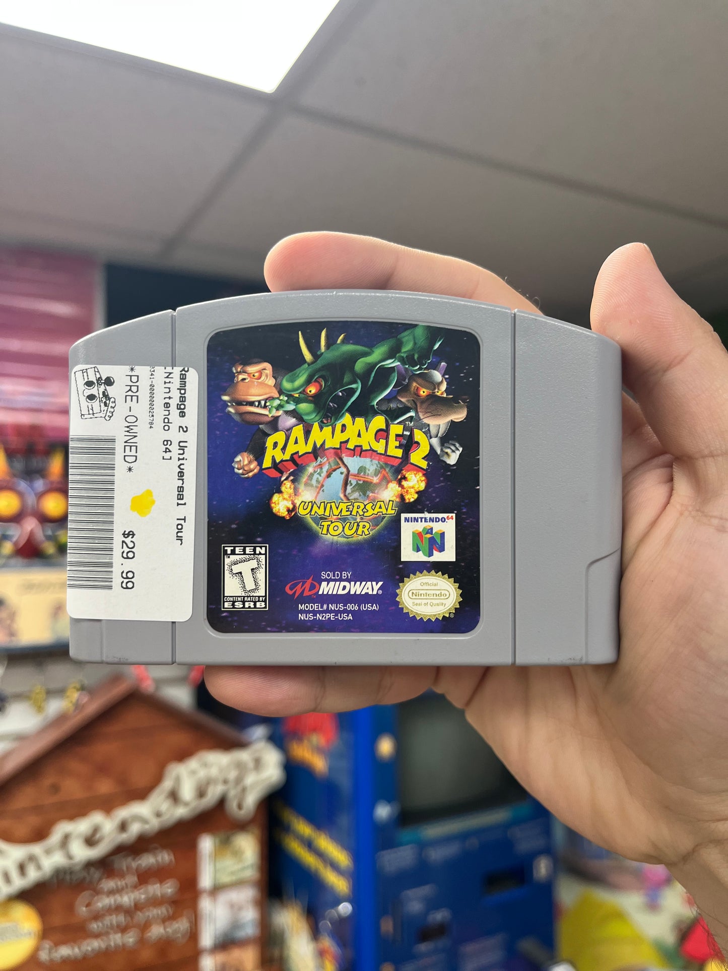 Rampage 2 - N64 Loose