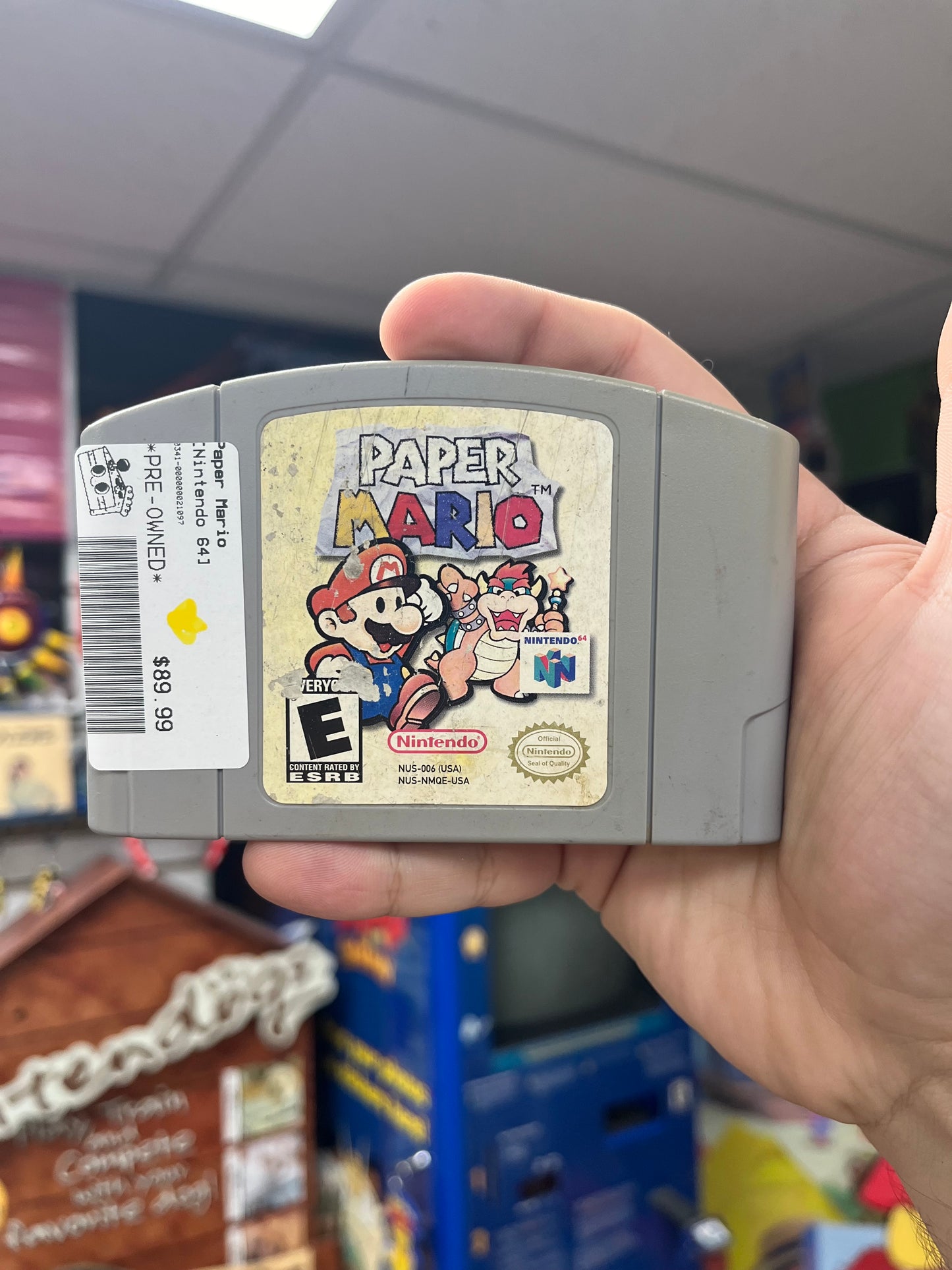 Paper Mario 64 - N64 Loose
