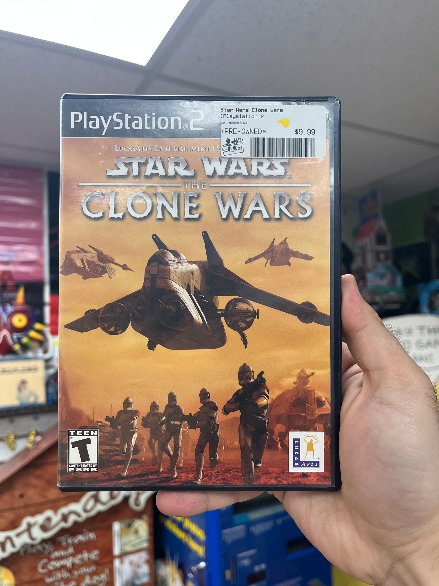Star Wars Clone Wars - PS2 CiB