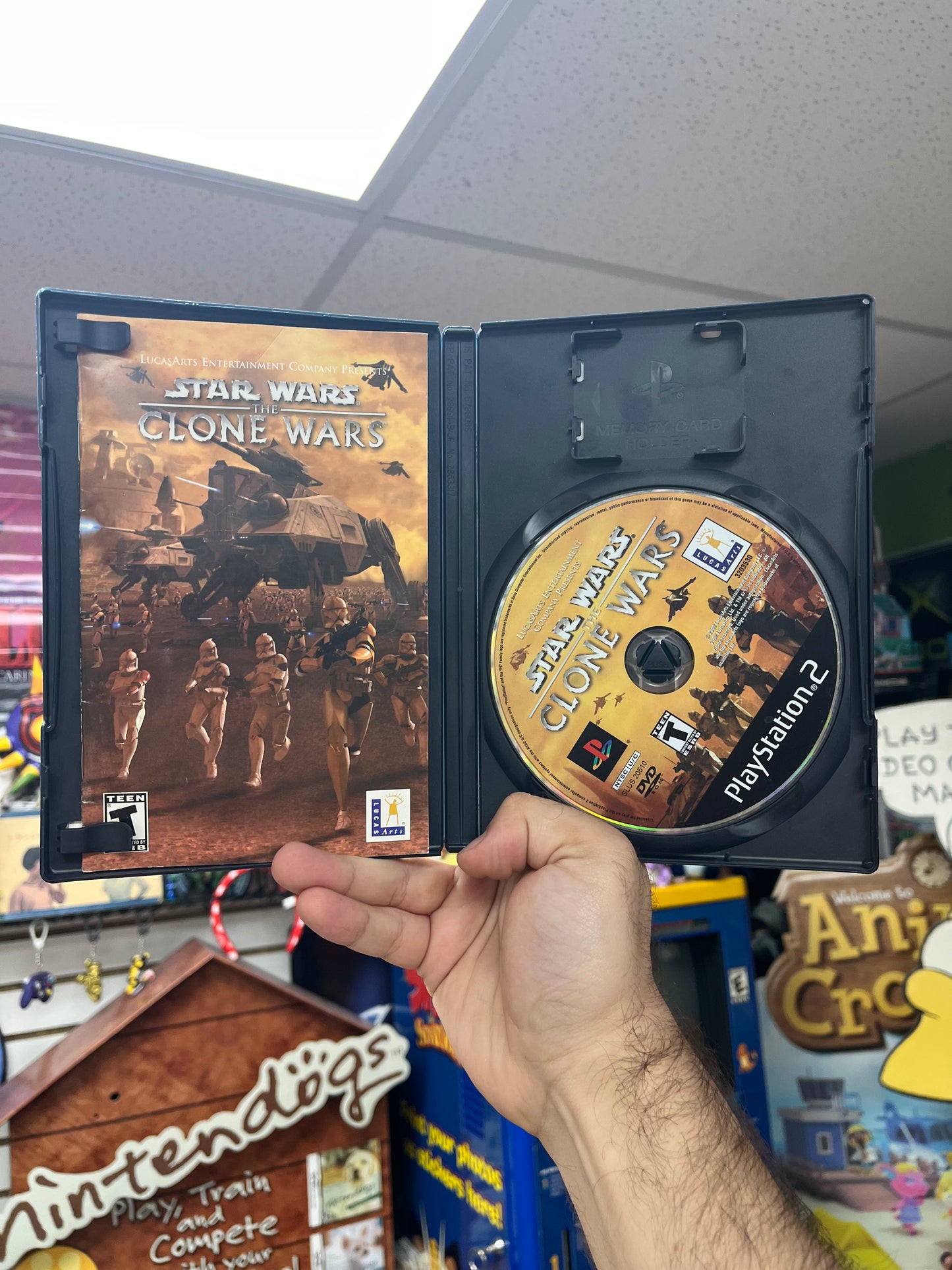 Star Wars Clone Wars - PS2 CiB
