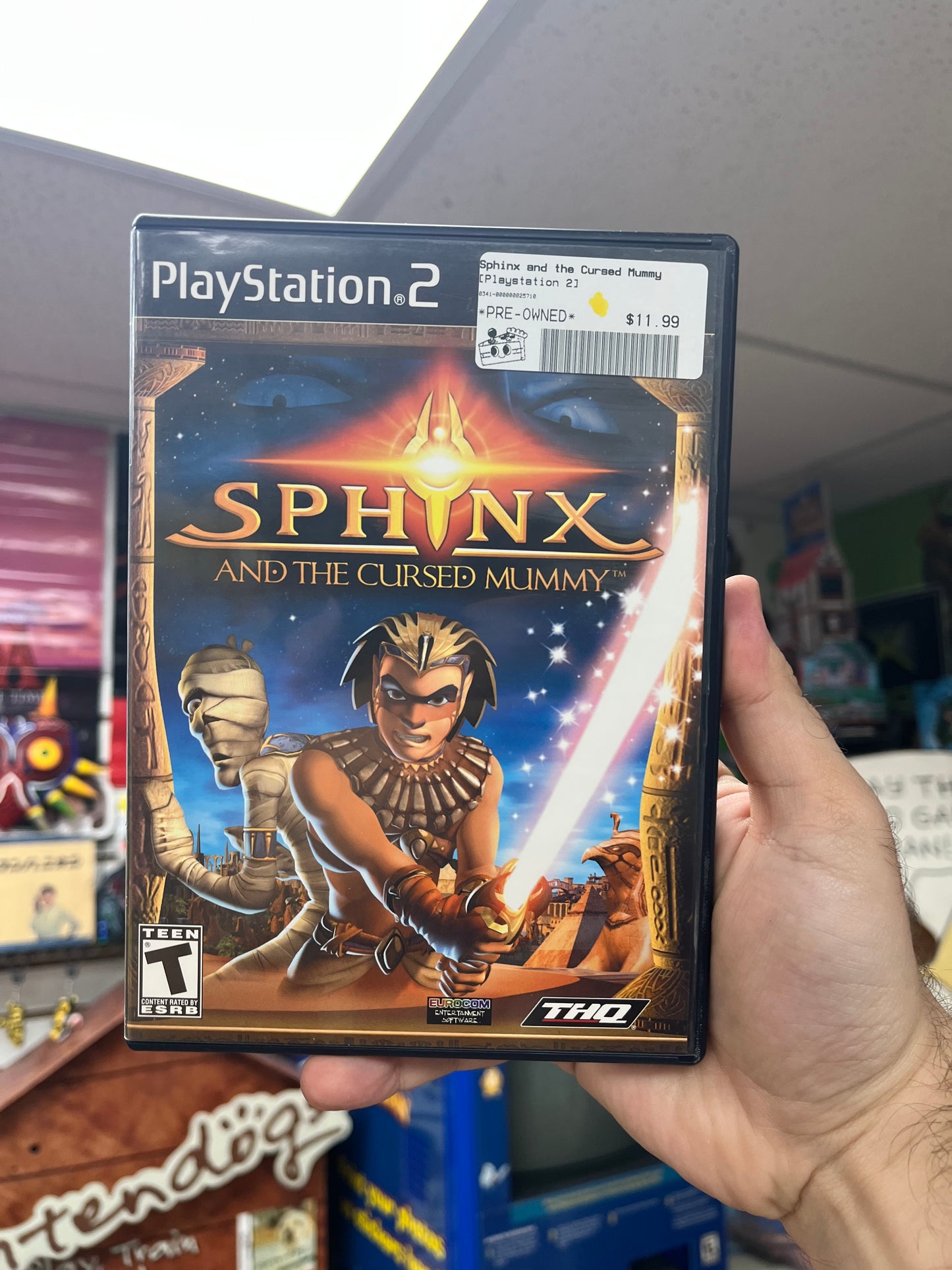 Sphinx and the Cursed Mummy - PS2 CiB