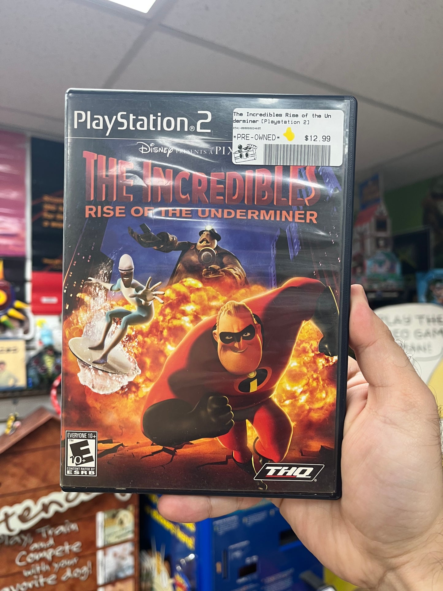 The Incredibles Rise of the Underminer - PS2 Boxed