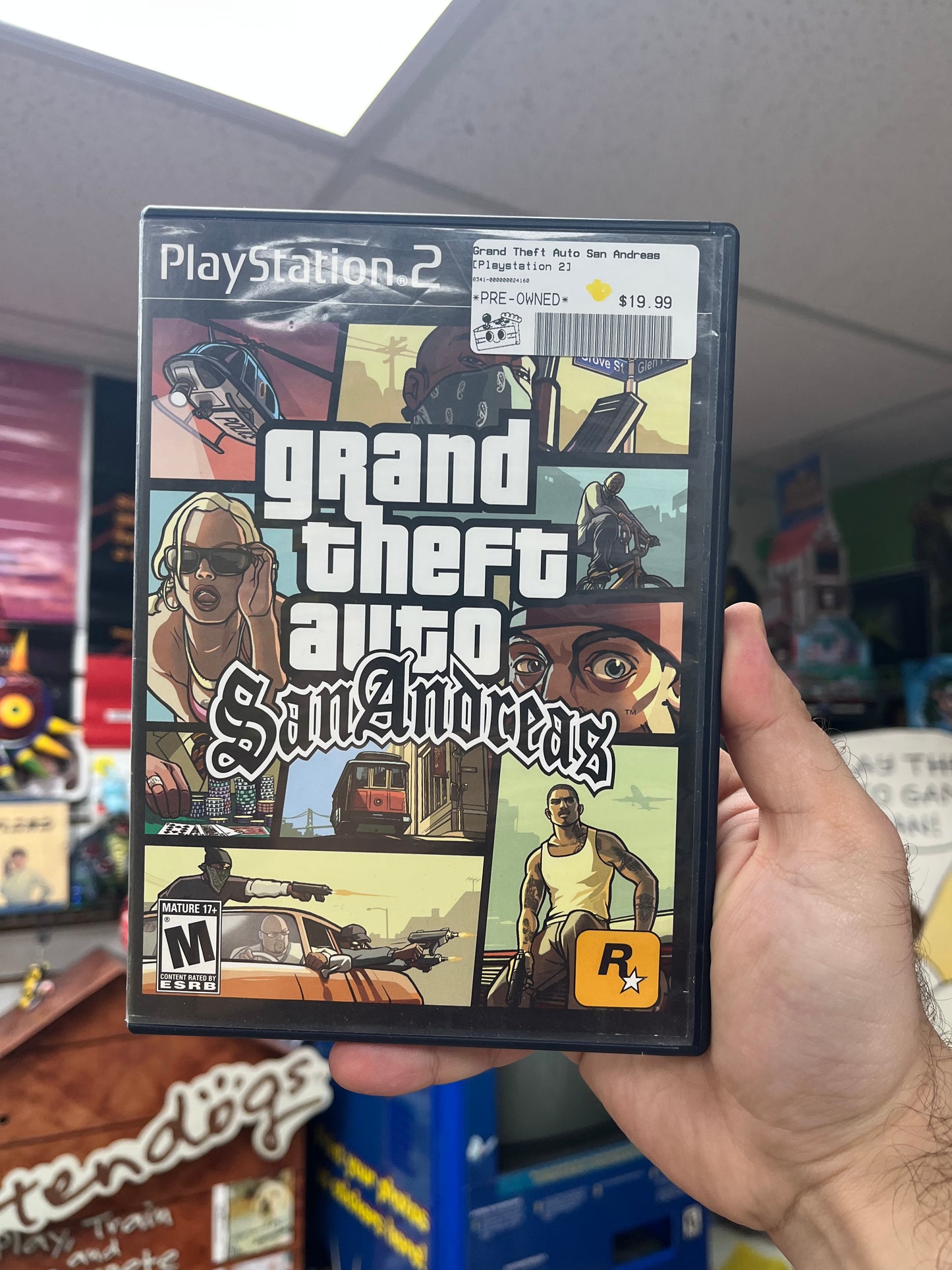 Grand Theft Auto San Andreas - PS2 CiB
