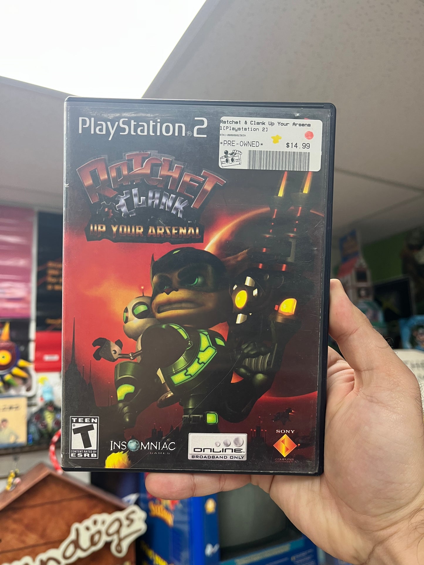 Ratchet & Clank Up Your Arsenal - PS2 Boxed