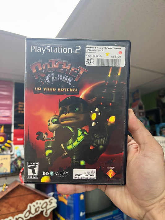 Ratchet & Clank Up Your Arsenal - PS2 Boxed