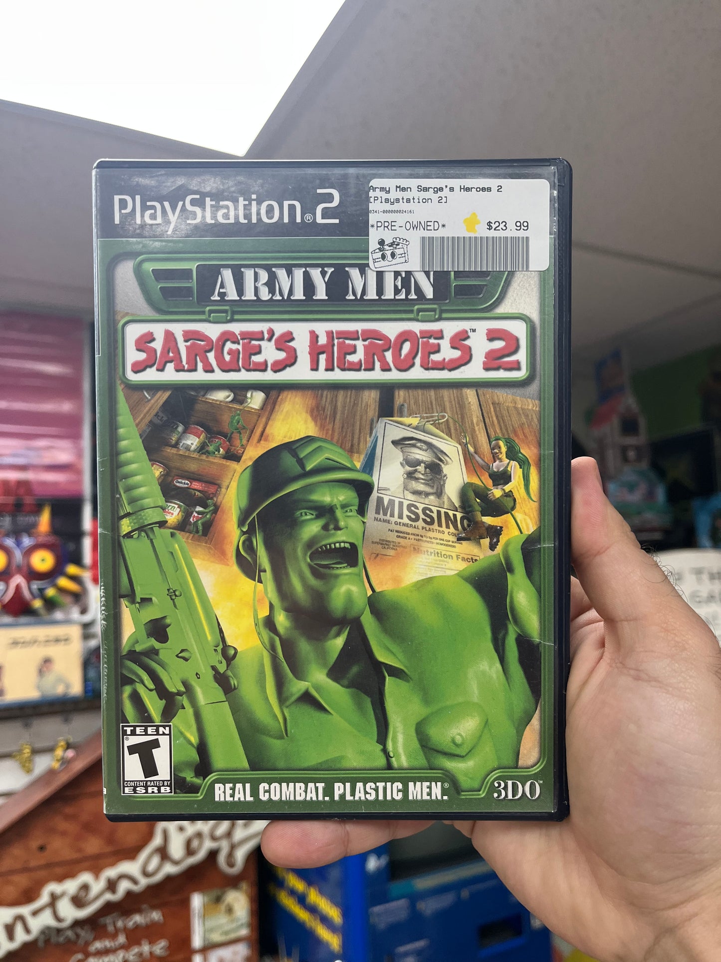 Army Men Sarge's Heroes 2 - PS2 CiB