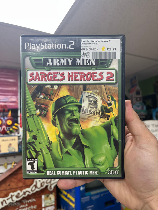 Army Men Sarge's Heroes 2 - PS2 CiB