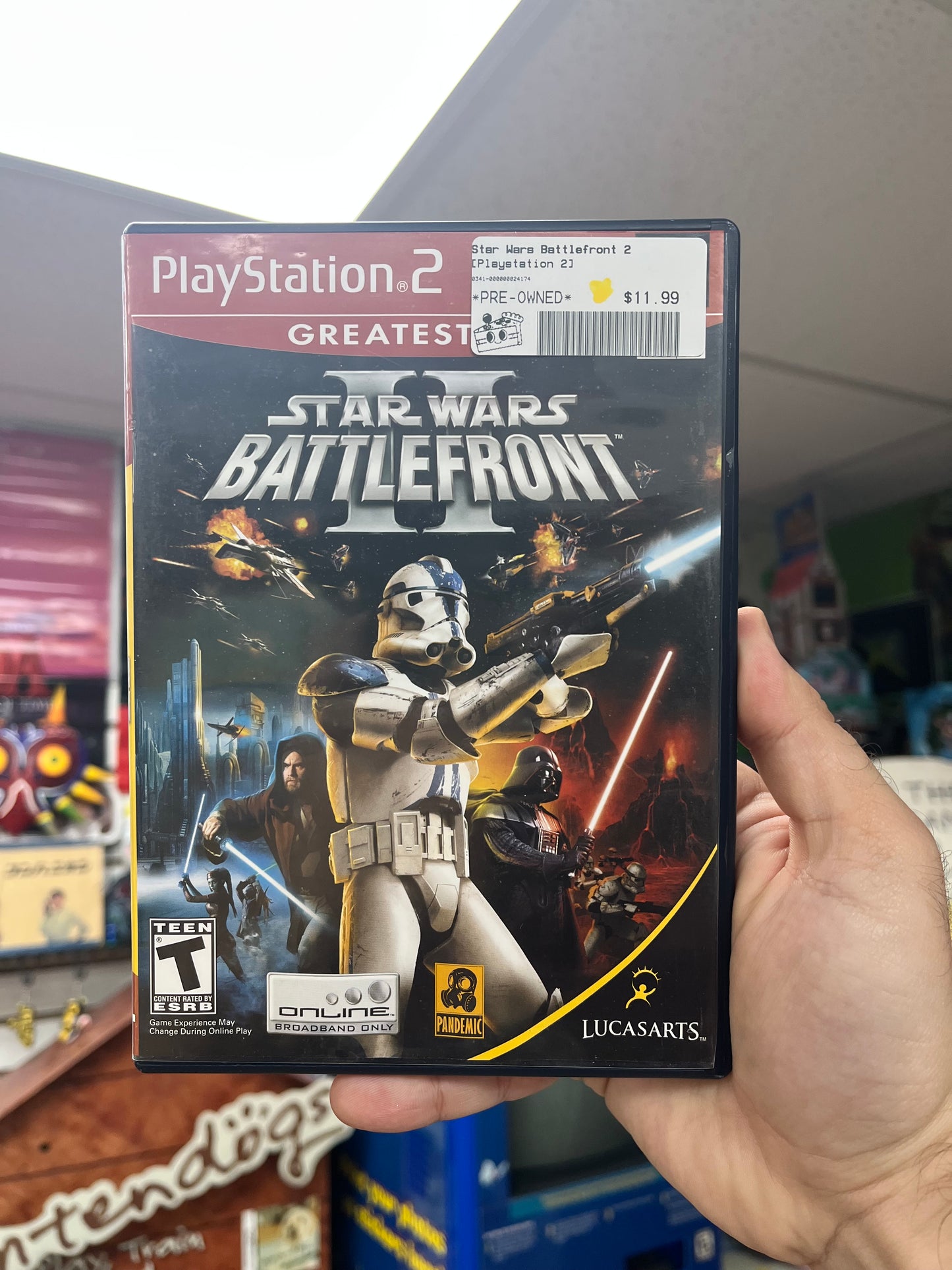 Star Wars Battlefront 2 [Greatest Hits] - PS2 CiB