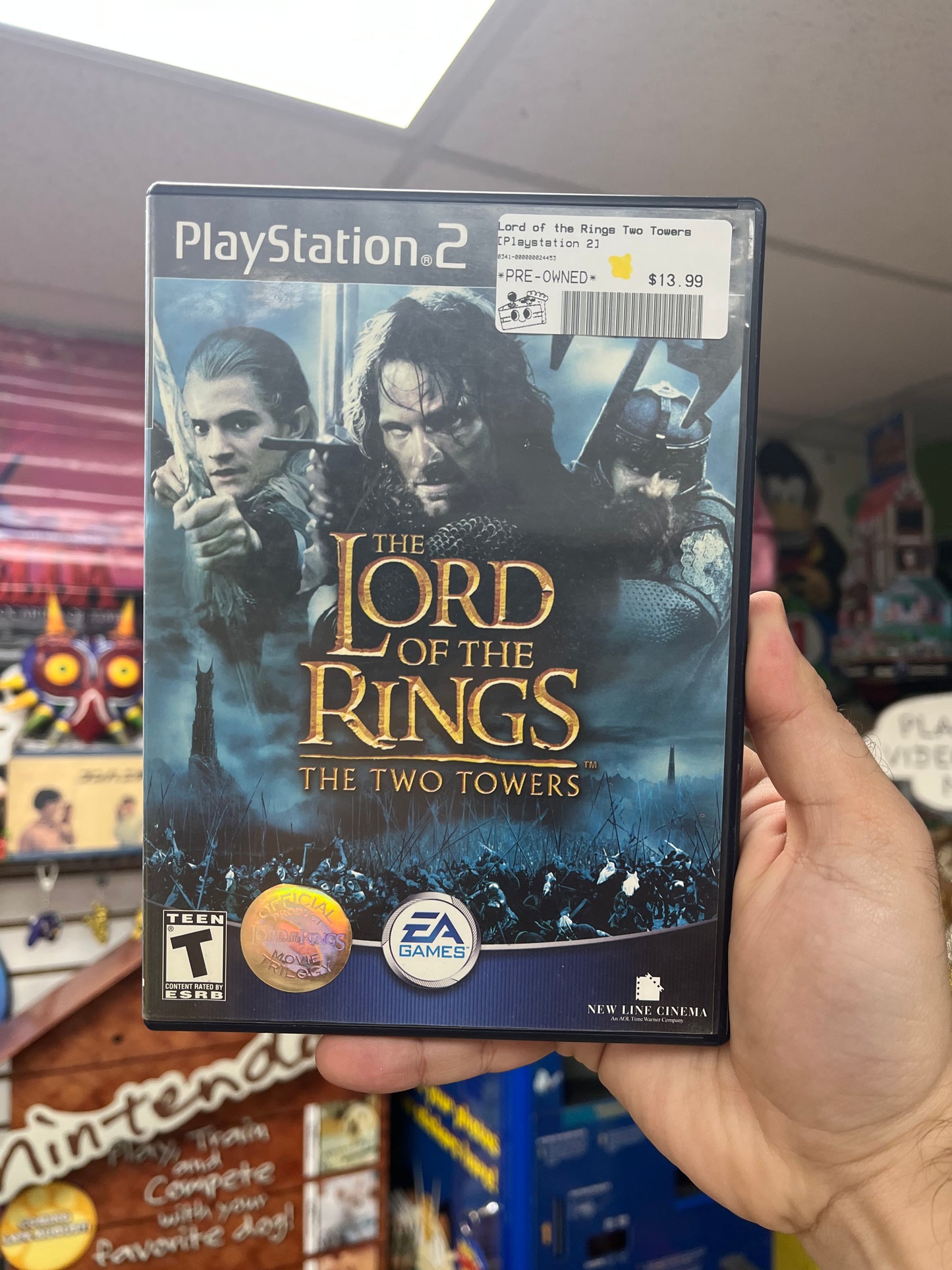 The Lord of the Rings Two Towers - PS2 CiB