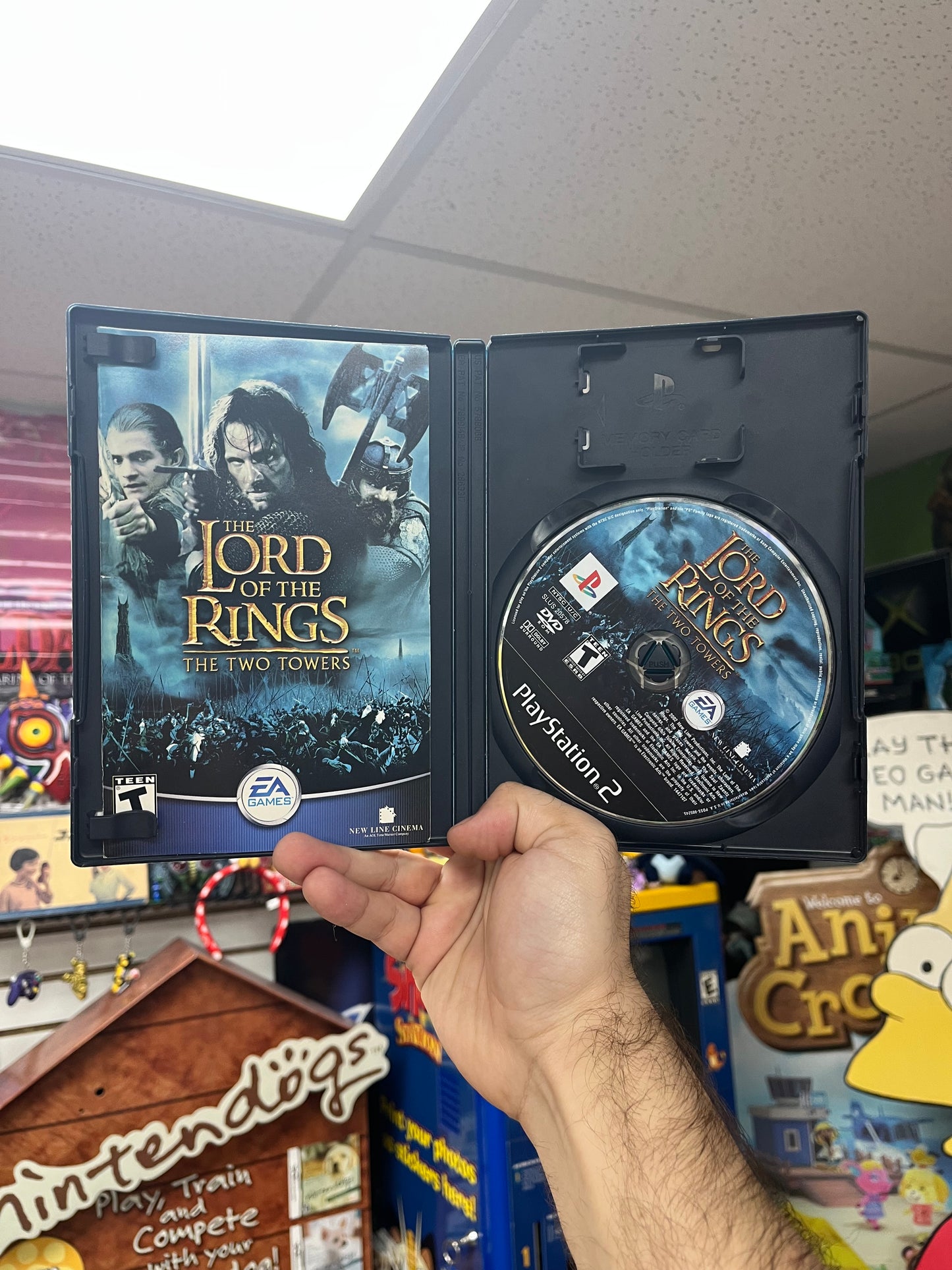 The Lord of the Rings Two Towers - PS2 CiB