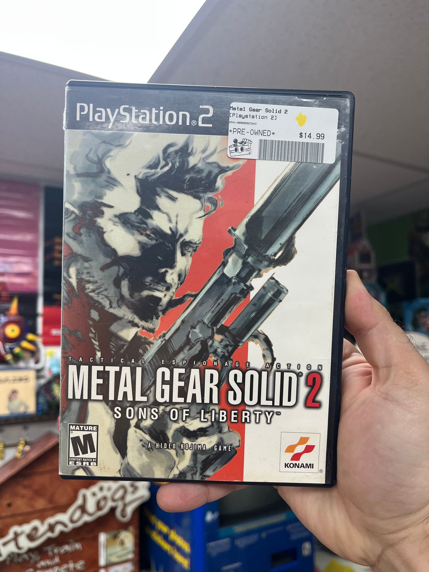 Metal Gear Solid 2 - PS2 CiB