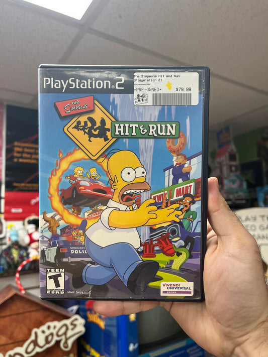 The Simpsons Hit and Run - PS2 CiB